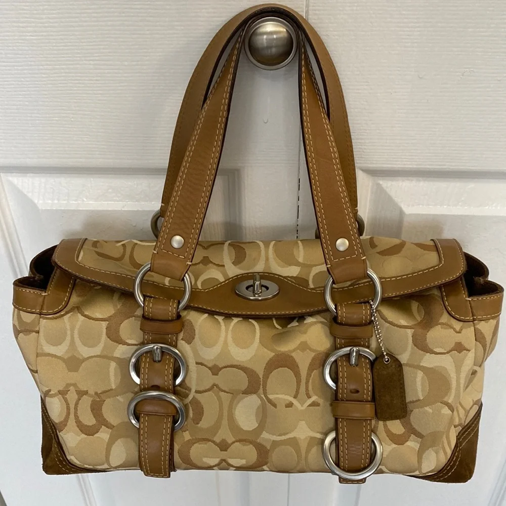 Coach Top Handle Bag - Picture 1 of 4
